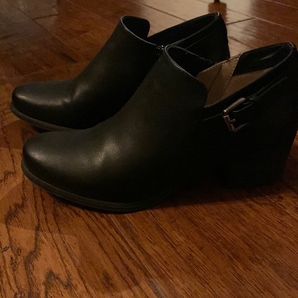 Black booties